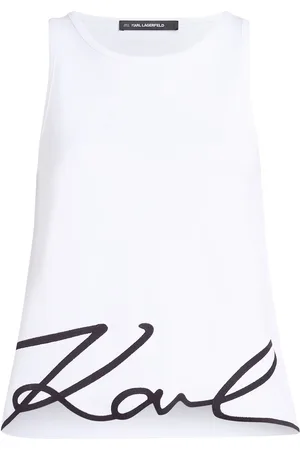 Karl Lagerfeld Top de tirantes Signature
