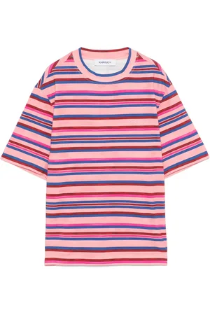 Khrisjoy Camiseta Celeste Stripes