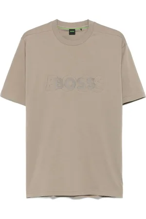 HUGO BOSS Camiseta con logo bordado