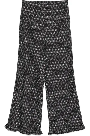 BATSHEVA Pantalones con volantes