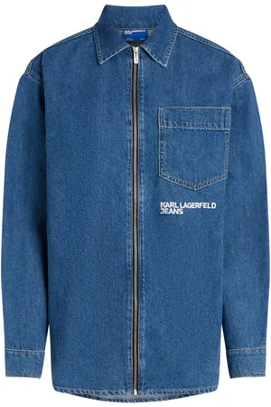 Karl Lagerfeld Chaqueta vaquera con cremallera