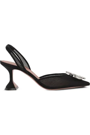 Amina Muaddi Zapatos Begum con tacón de 70 mm