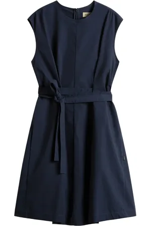 Woolrich Vestido de popelina con cinturón