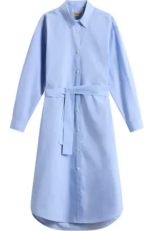 Woolrich Vestido camisero con cinturón