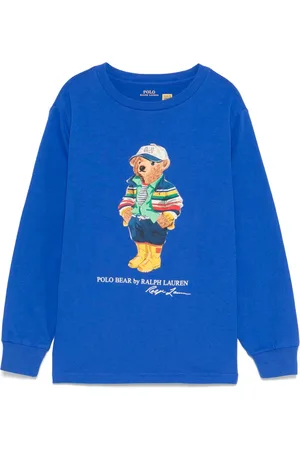 Ralph Lauren Camiseta con estampado Polo Bear