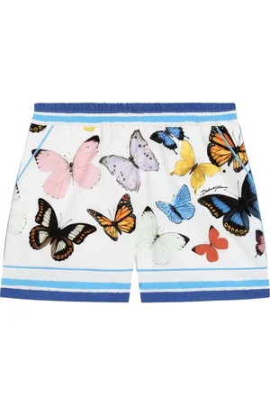 Dolce & Gabbana Pantalones cortos con mariposas estampadas