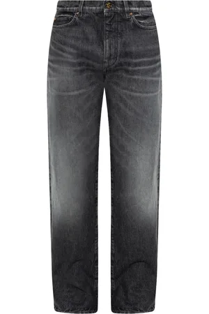 VERSACE Vaqueros con logo bordado