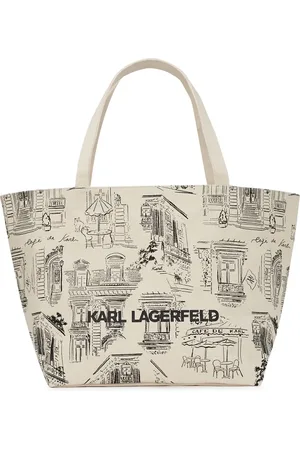 Karl Lagerfeld Bolso shopper estampado de x Jorge Parra