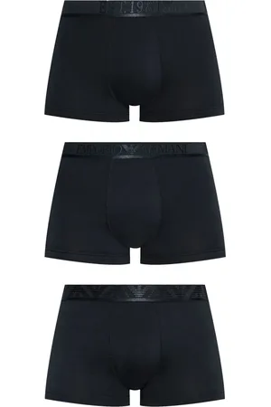 Emporio Armani Set de tres bóxeres con logo
