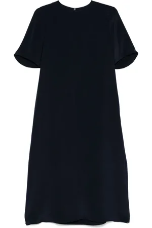 tibi Vestido midi de seda