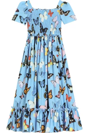 Dolce & Gabbana Vestido con estampado de mariposas