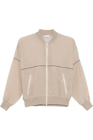 Brunello Cucinelli Chaqueta bómber de organza