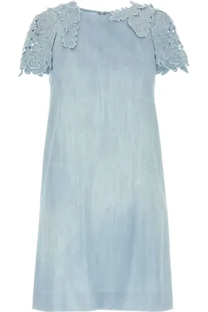 ERMANNO SCERVINO Vestido corto con apliques florales