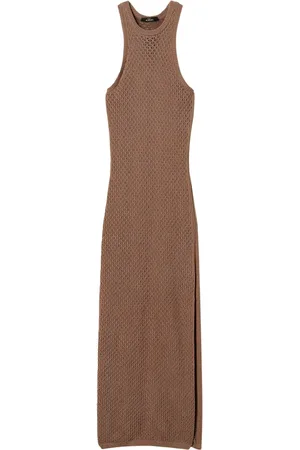 Twin-Set Vestido midi de canalé
