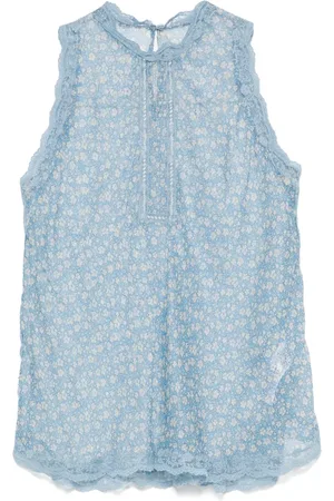 ERMANNO SCERVINO Camiseta de tirantes con estampado floral
