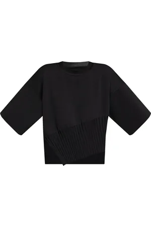 Issey Miyake Camiseta de canalé