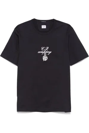 C.P. Company Camiseta con logo bordado