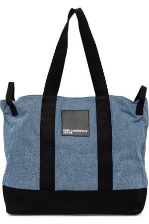 Karl Lagerfeld Bolso de hombro con parche del logo