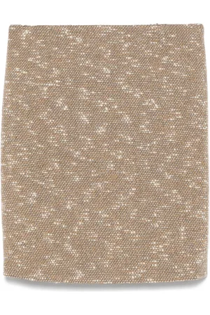 CHANEL Minifalda de bouclé 1990