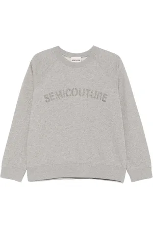 SEMICOUTURE Sudadera con logo estampado