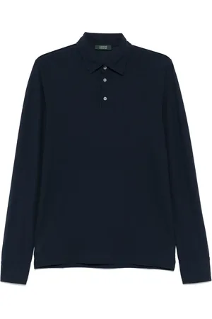 ZANONE Polo de manga corta de algodón
