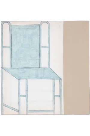 LEMAIRE Pañuelo Green Chair de x Philippe Weisbecker