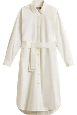 Woolrich Vestido camisero con cinturón