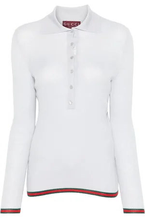 Gucci Polo con tribanda Web