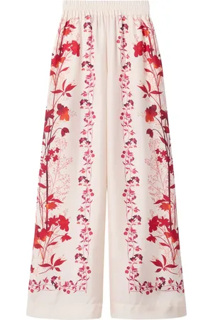 La DoubleJ Pantalones palazzo con estampado floral