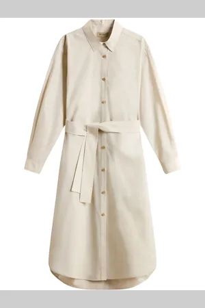 Woolrich Vestido camisero con cinturón