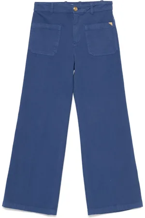 Chloé Pantalones capri con cinturilla elástica