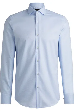 HUGO BOSS Camisa con motivo de lunares