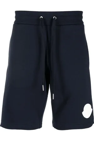 Moncler Pantalones cortos de chándal con parche del logo