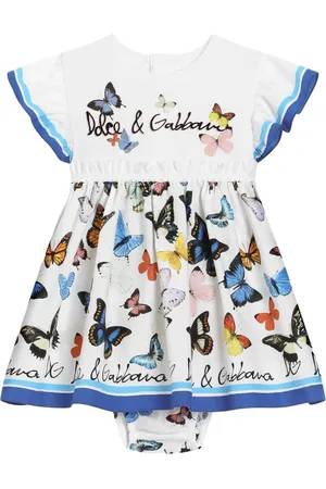 Dolce & Gabbana Vestido con estampado de mariposas