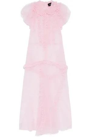 Simone Rocha Vestido largo con volantes