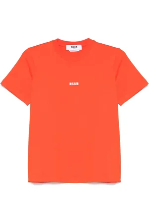Msgm Camiseta con logo estampado