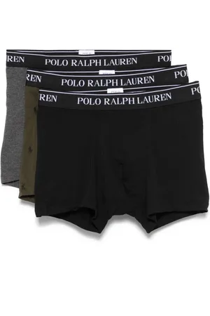 Ralph Lauren Pack de tres bóxeres Polo Pony