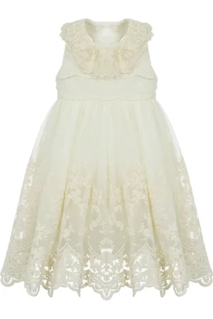 Lapin House Vestido con detalle de encaje
