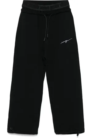 Msgm Pantalones de chándal con detalle de capas
