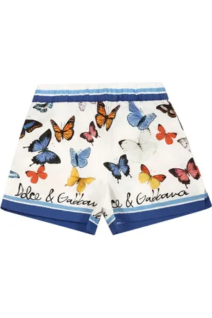 Dolce & Gabbana Pantalones cortos con motivo de mariposas