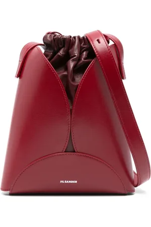Jil Sander Bandolera Curve pequeña