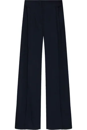 Emporio Armani Pantalones palazzo con pliegues