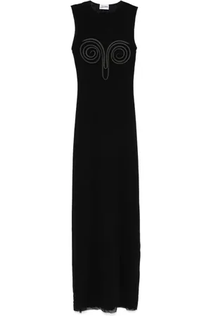 Jean Paul Gaultier Vestido largo de malla