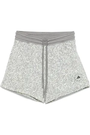 adidas Pantalones cortos de deporte con logo en relieve