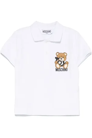 Moschino Polo con motivo Teddy Bear