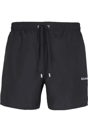 Balmain Bañador con logo bordado
