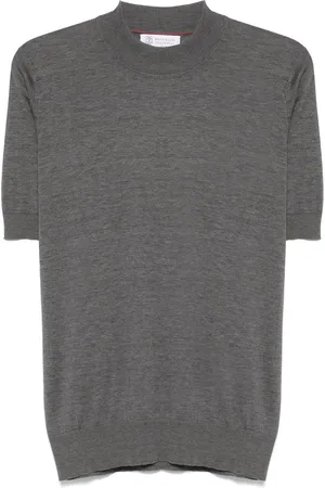 Brunello Cucinelli Camiseta de punto fino