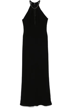 Max Mara Vestido largo Fernet