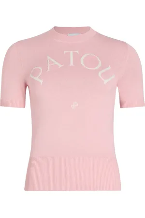 Patou Camiseta con logo en jacquard