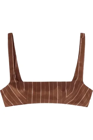 ERMANNO SCERVINO Top corto a rayas